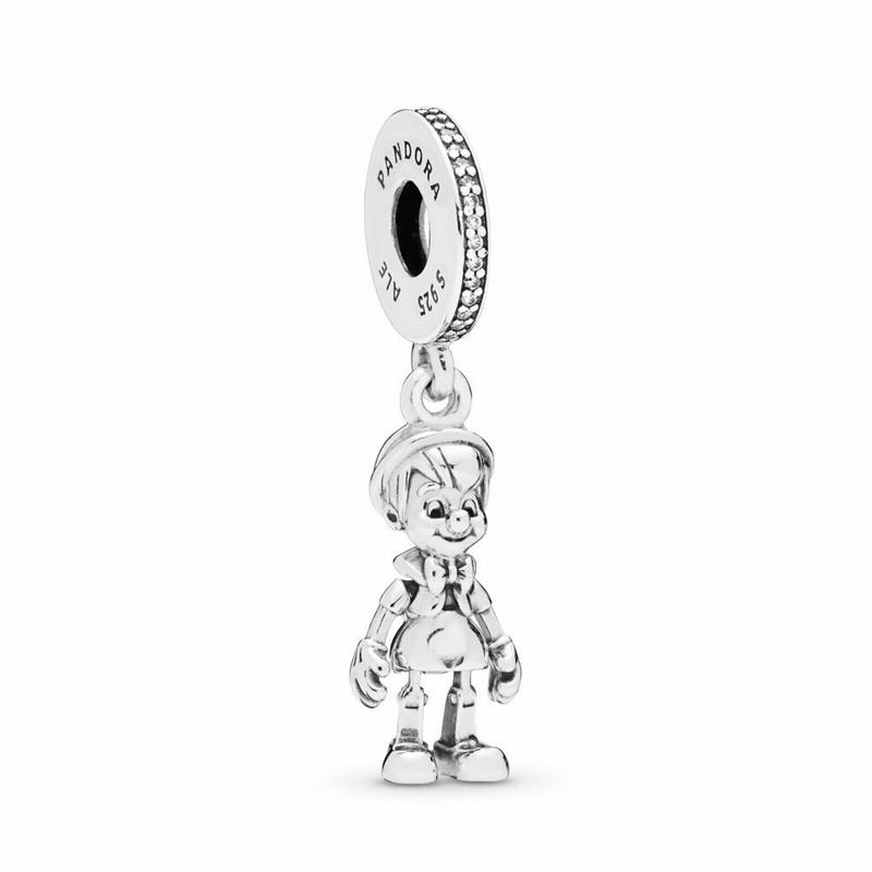 Pandora Disney Pinocchio Dangle Charm Silver Egypt CV4783192